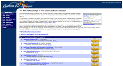 Desktop Screenshot of classicalcdguide.com